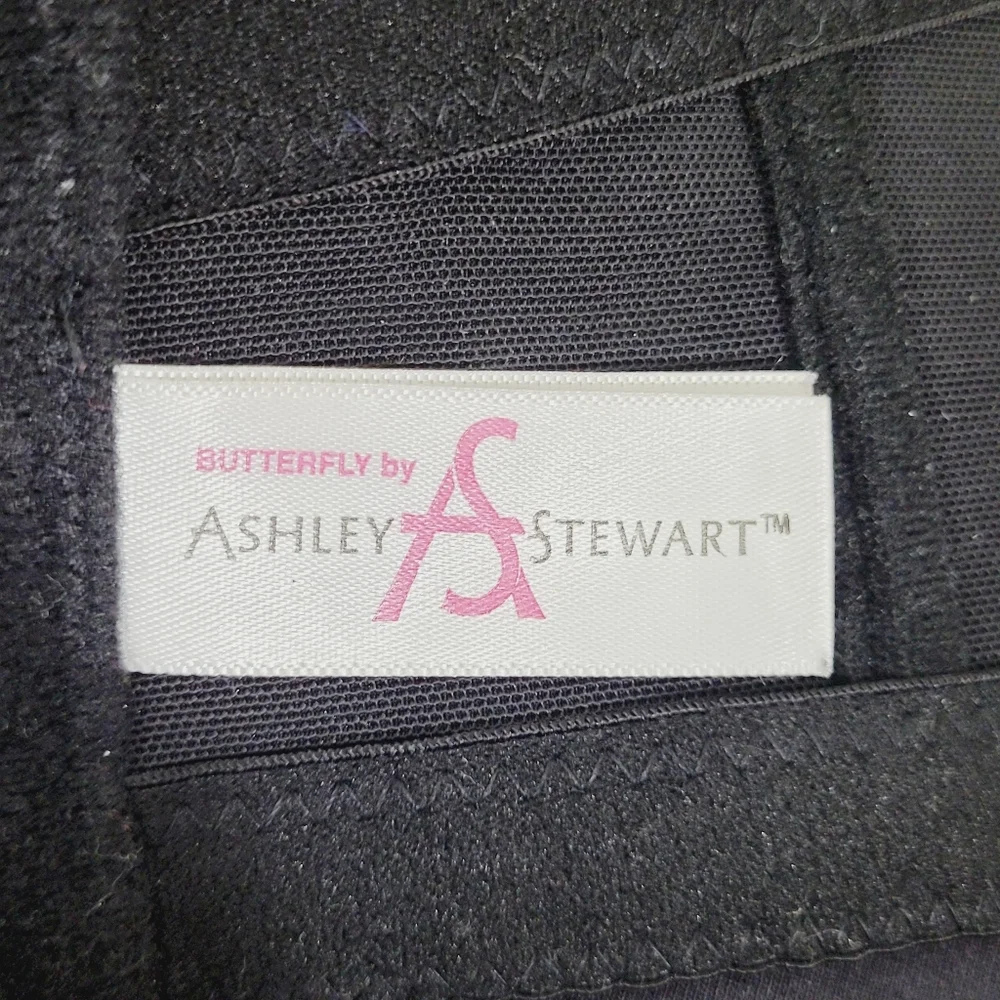 40DD Ashley Stewart Butterfly Contour Cup‎ Underwire Bra Black